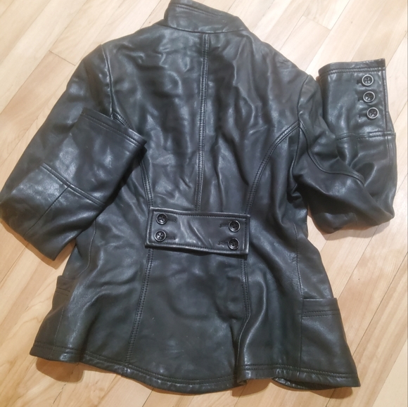 Soia & kyo leather coat XS - Picture 4 of 8